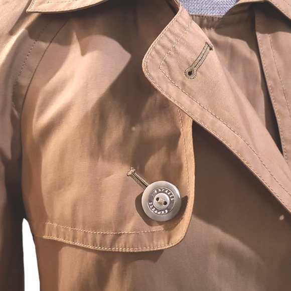 Express Women's Tan Trench Coat Size Small - Picture 3 of 8